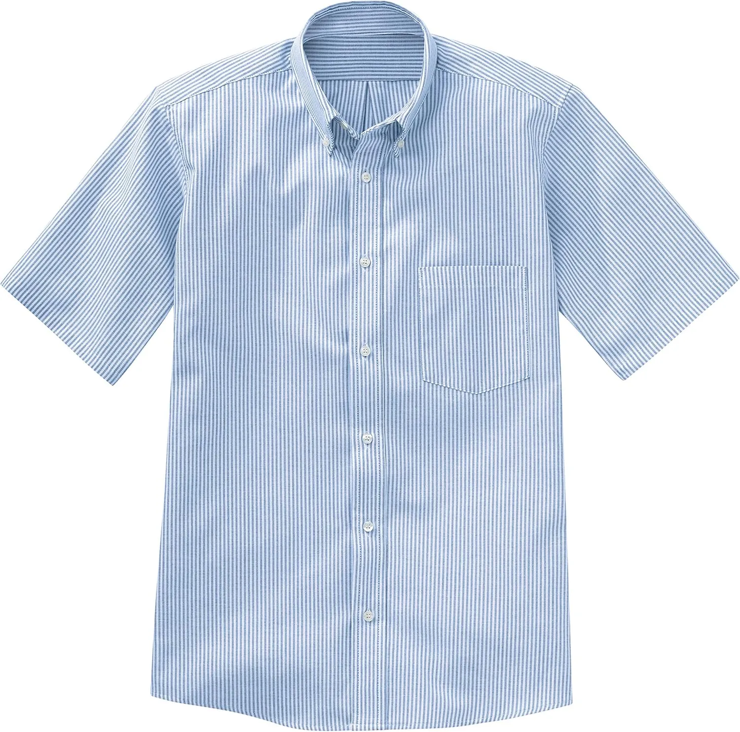 Red Kap Men's Executive Oxford Dress Shirt, Short Sleeve