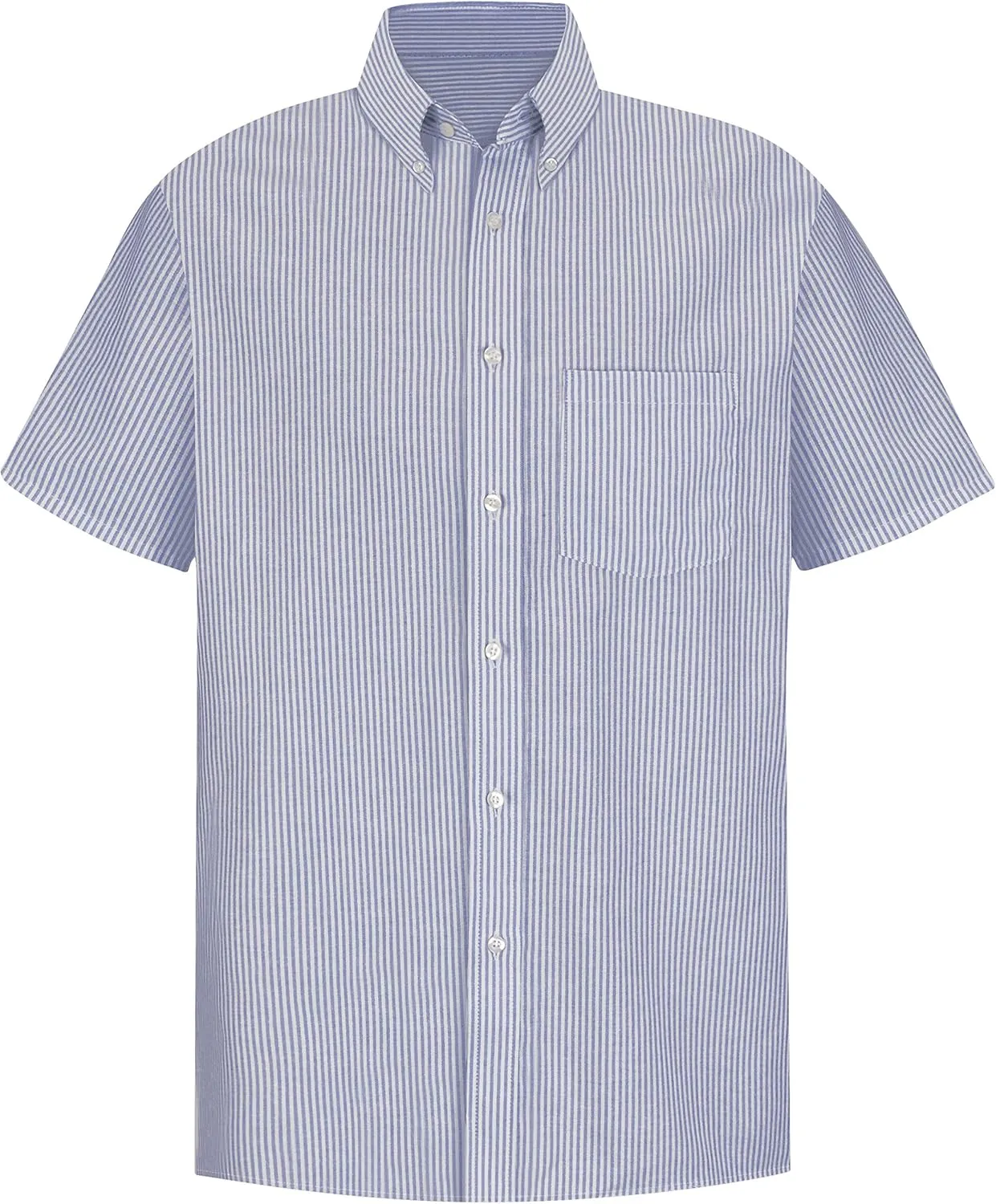 Red Kap Men's Executive Oxford Dress Shirt, Short Sleeve