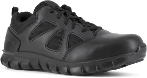 Reebok Women's Rb815 Sublite Cushion Tactical Soft Toe Work Shoe Black Military