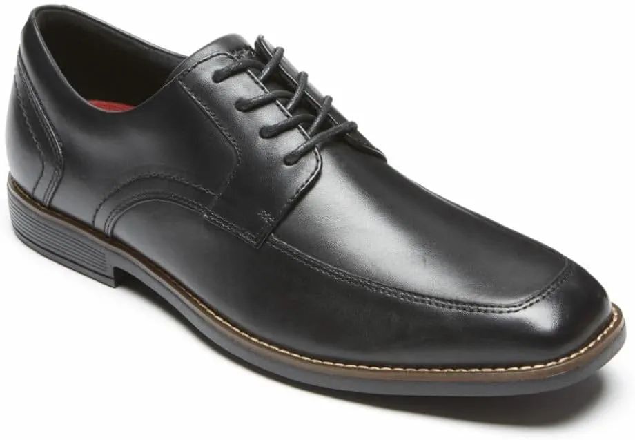 Rockport Slayter Apron Toe Men's Oxford Dress Shoe Black - 14 Wide