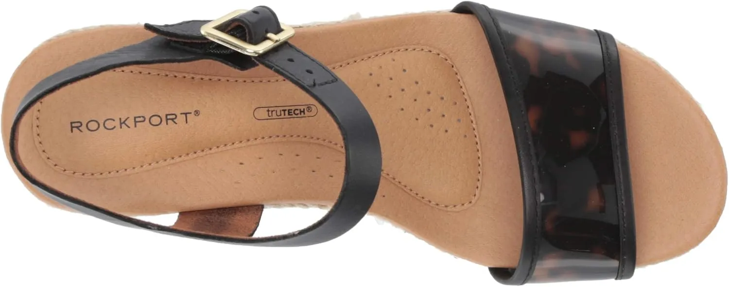 Rockport Women's Adjustable Strap Wedge Sandal