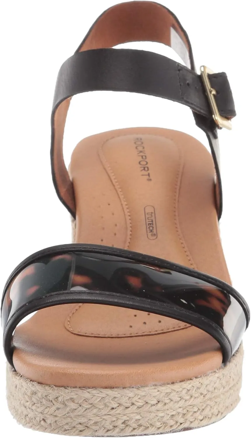 Rockport Women's Adjustable Strap Wedge Sandal