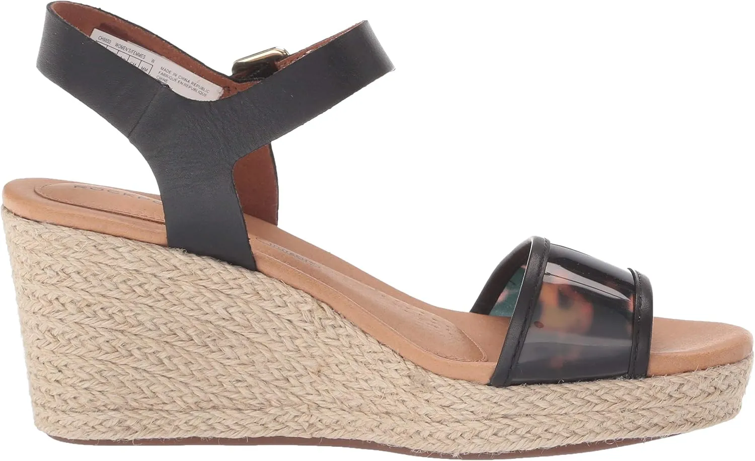Rockport Women's Adjustable Strap Wedge Sandal