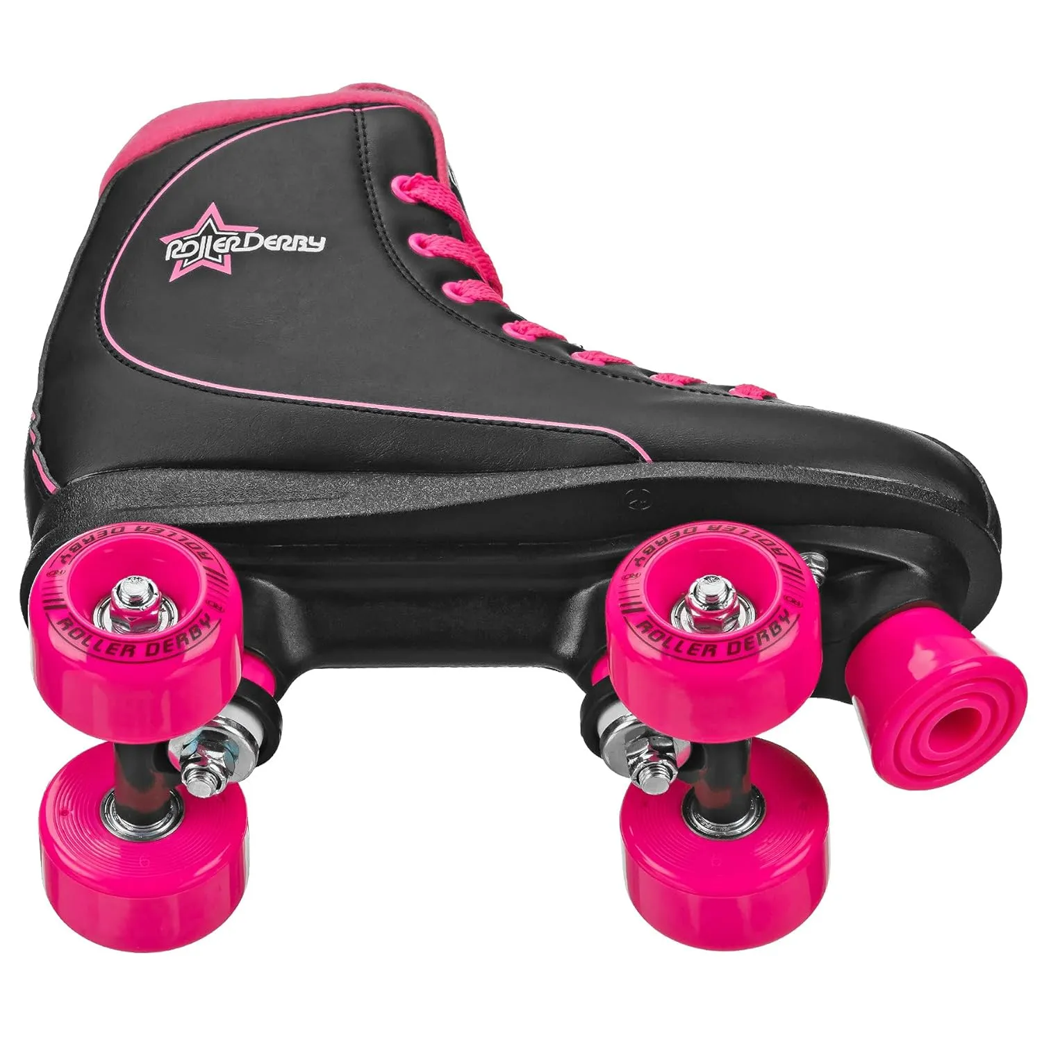 Roller Derby Roller Star 600 Women's Roller Skates - Black/Pink - Size 08