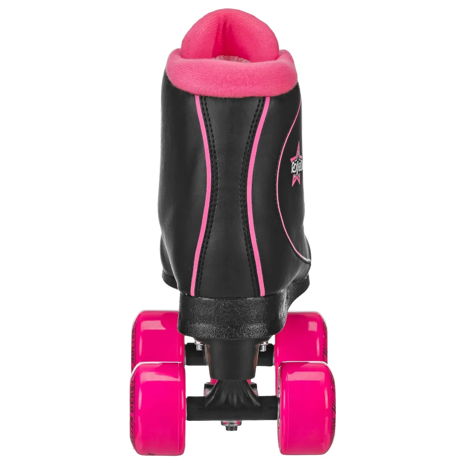 Roller Derby Roller Star 600 Women's Roller Skates - Black/Pink - Size 08