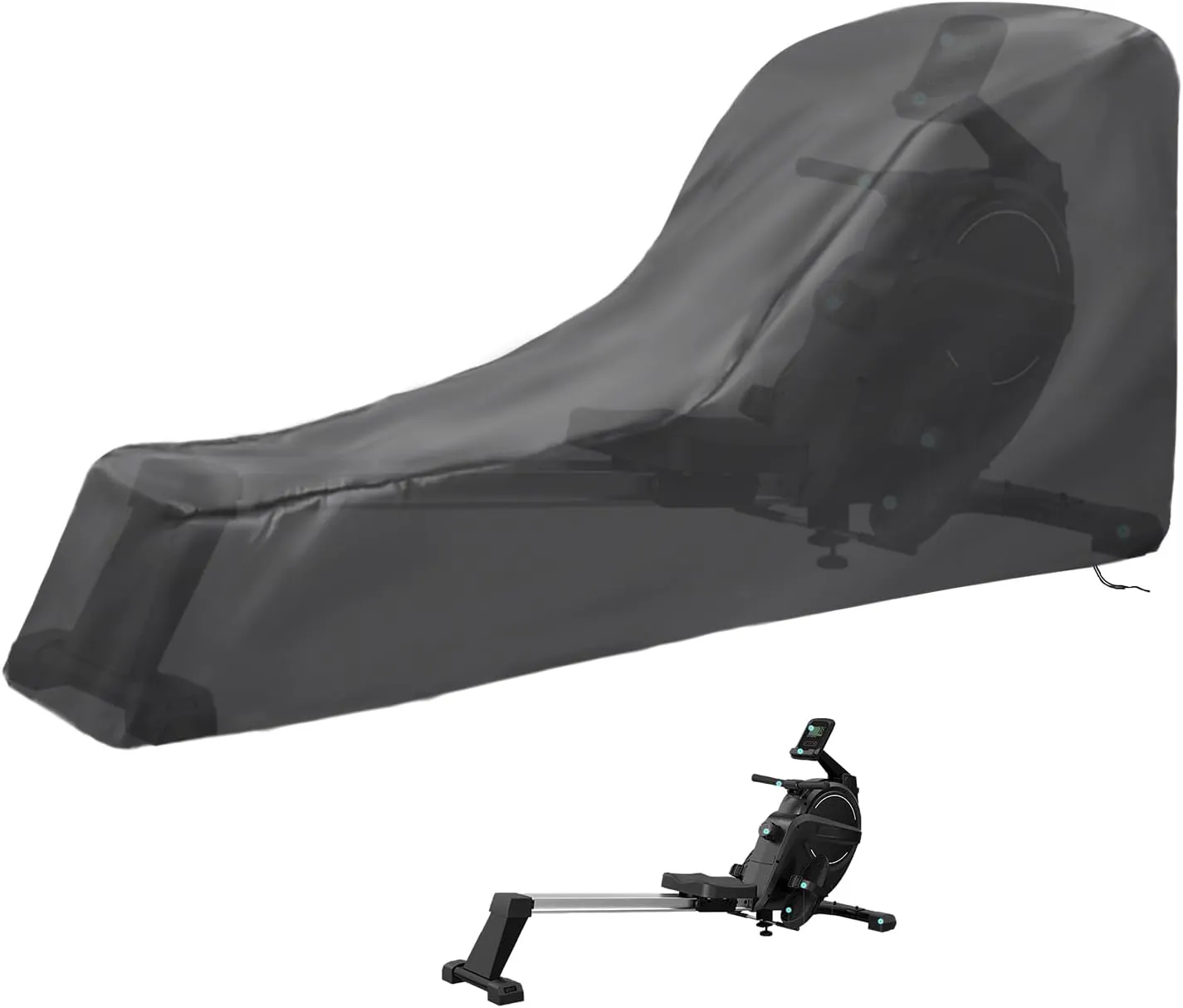 Rowing Machine Protective Cover - Waterproof, Dustproof for Concept 2 Rowing Machine