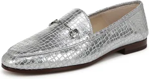 Sam Edelman Women's Loraine Loafer, Soft Silver, 8.5