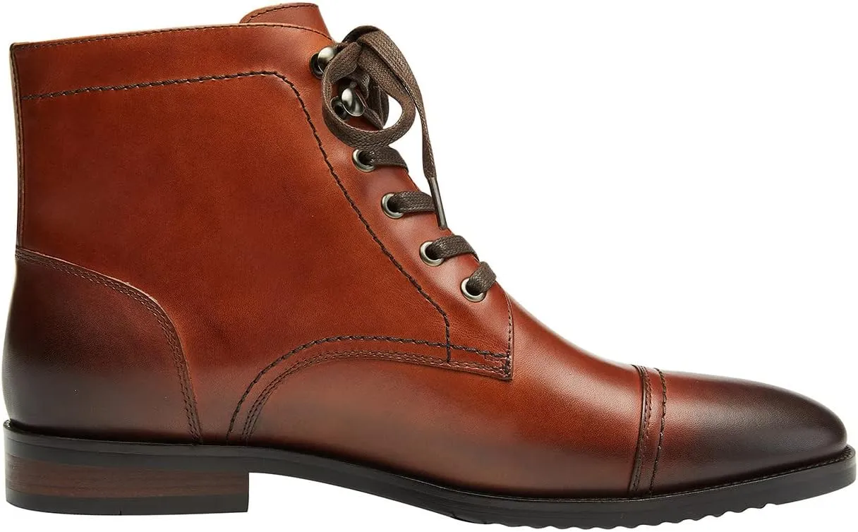 Santimon Men's Oxfords Formal Dress Boots For Men Business Casual Leather Ankle Boots