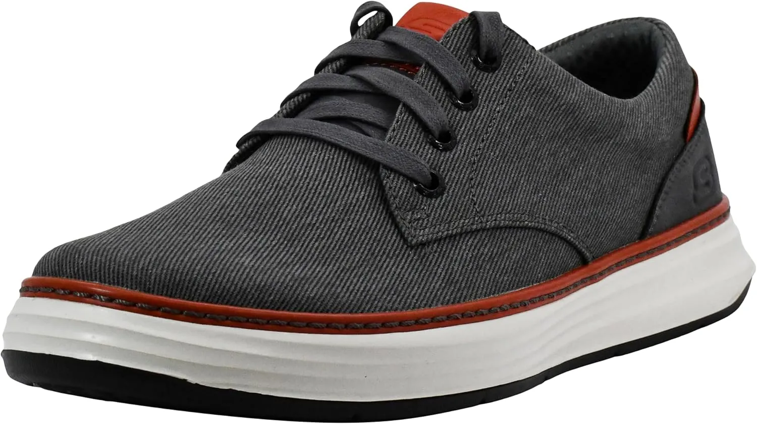 Skechers Men's Moreno Canvas Oxford Shoe, xx