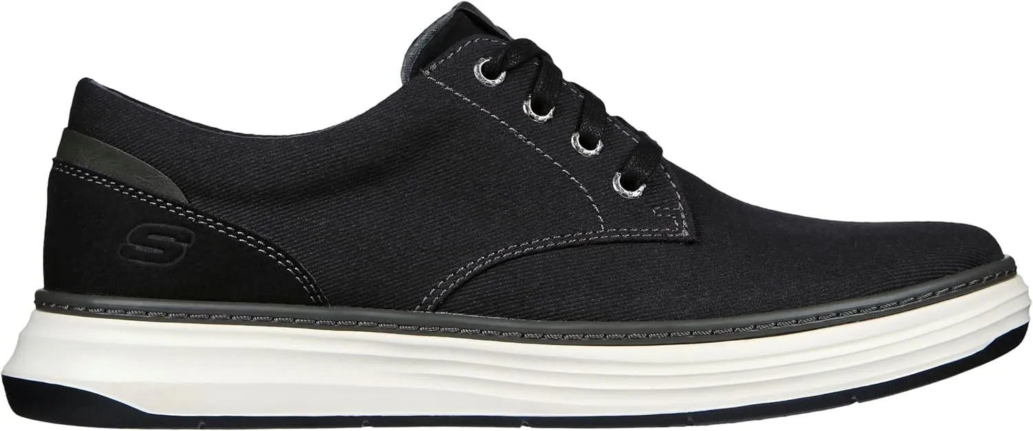 Skechers Men's Moreno Canvas Oxford Shoe, xx