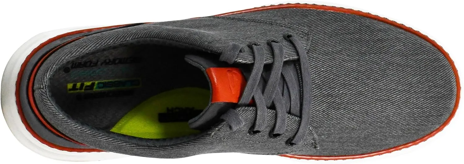 Skechers Men's Moreno Canvas Oxford Shoe, xx