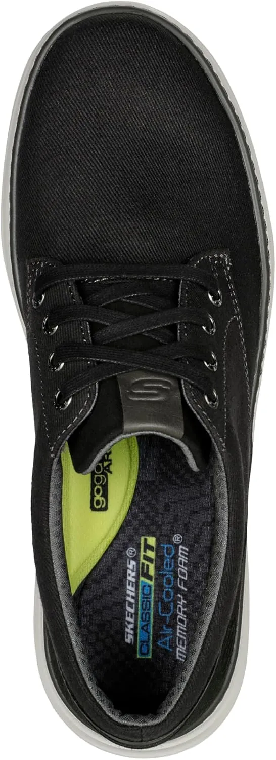 Skechers Men's Moreno Canvas Oxford Shoe, xx