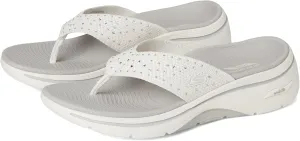 Skechers Women's Arch Fit 2.0 3-pt Rhinestone Sandal Flip-Flop