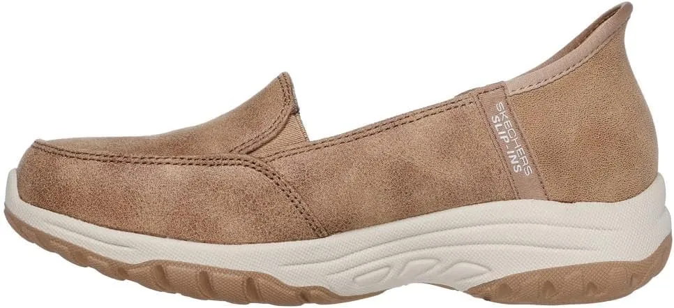 Skechers Women's Reggae Fest 2.0-Classically Hands Free Slip-ins Loafer Flat