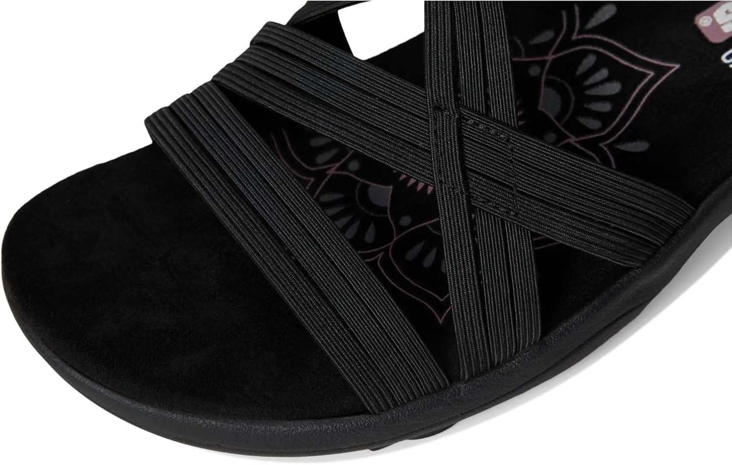 Skechers Women's Reggae Slim-Simply Stretchy Hands Free Slip-ins Sport Sandal