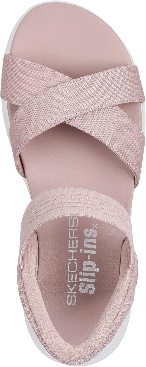 Skechers Women's Ultra Flex 3.0-Never Netter Hands Free Slip-ins Sandal