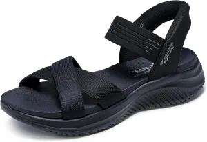 Skechers Women's Ultra Flex 3.0-Never Netter Hands Free Slip-ins Sandal