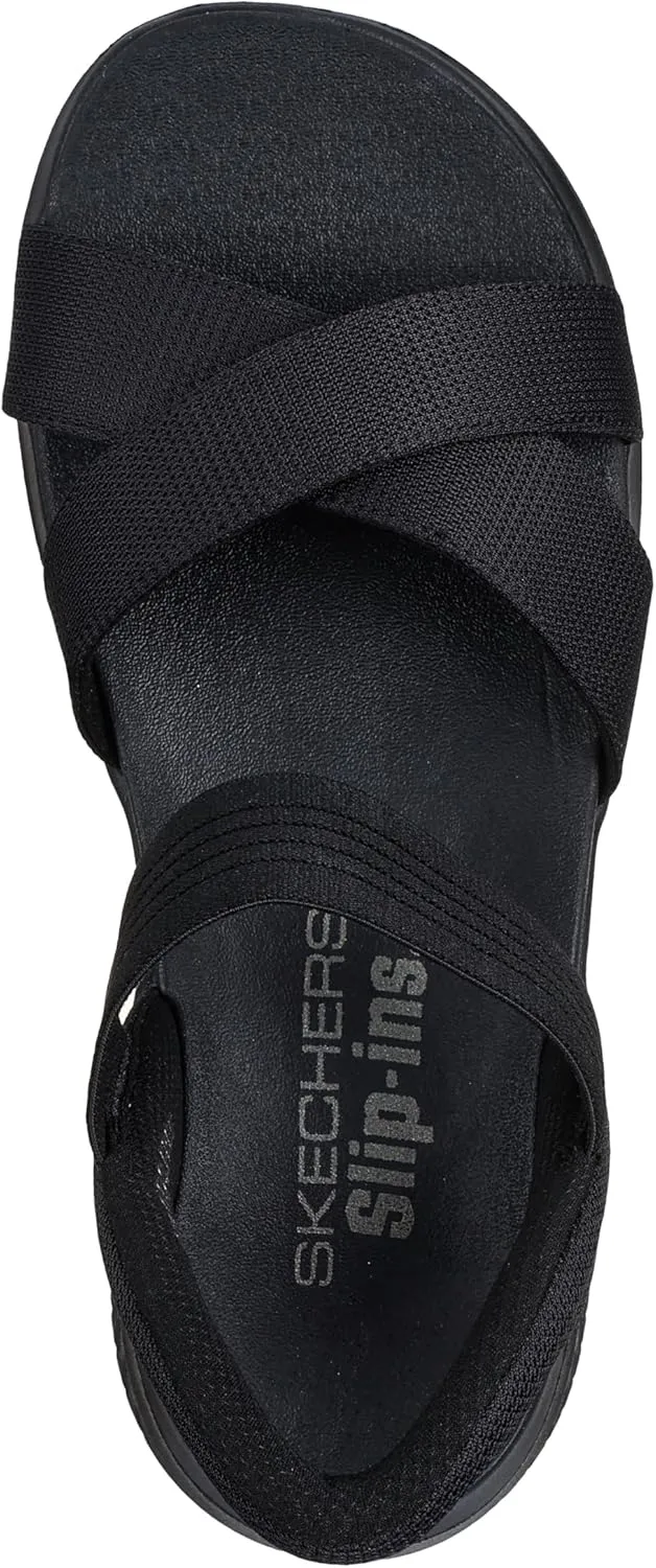 Skechers Women's Ultra Flex 3.0-Never Netter Hands Free Slip-ins Sandal