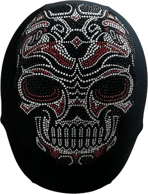 Skull Helmet Cover, Crystal Helmet Covers for Riders, Bling Helmet Cover, Skull Helmets,