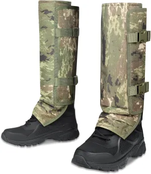 Snake Gaiters Leg Guards: Waterproof Snake Chaps for Hunting, Adjustable Leg Gaiter Snake Bite Protection for Lower Legs, Lightweight Flexible Design Snake Guards Fits Men & Women