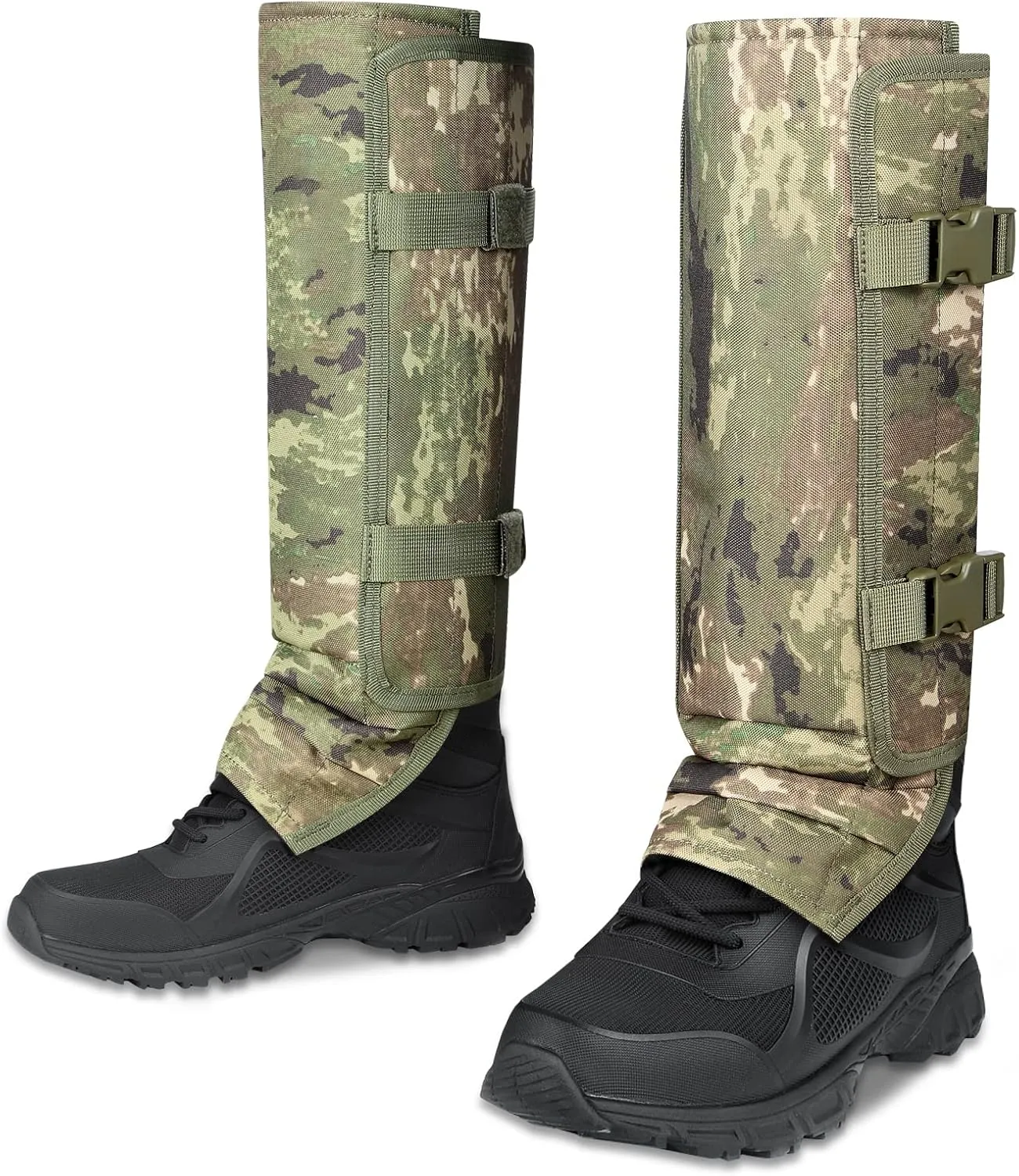 Snake Gaiters Leg Guards: Waterproof Snake Chaps for Hunting, Adjustable Leg Gaiter Snake Bite Protection for Lower Legs, Lightweight Flexible Design Snake Guards Fits Men & Women