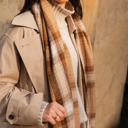 Soft Scarf Oxford by Louenhide (Camel)