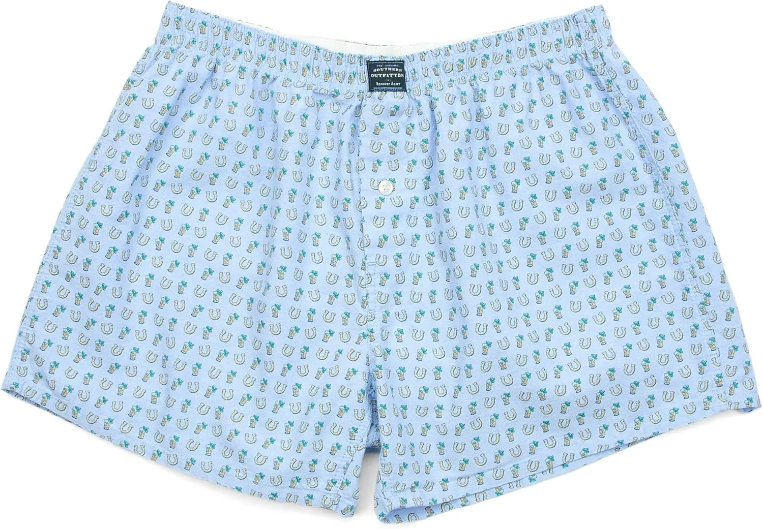 Southern Marsh Hanover Boxer - Lime & Sandals