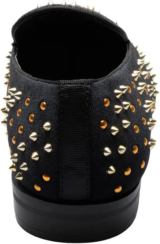 Stacy Adams Men's Sabert Spike Studded Slip on Loafer