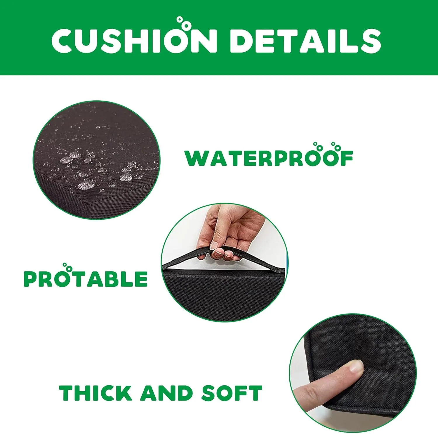 Stadium Cushions, Waterproof Outdoor bleacher seat Cushion, Kayak Canoe seat,Camping seat Cushion for Any Sports Events use