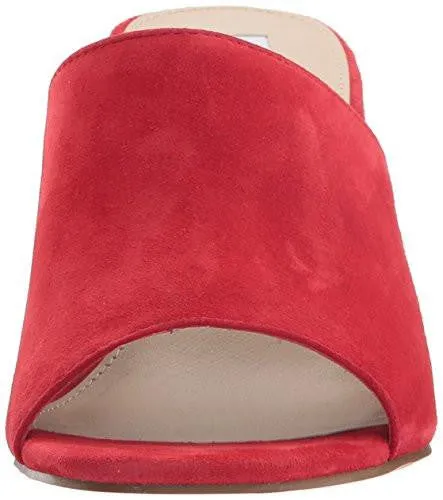 Steve Madden Dalis Mule Red Suede 75 M Us