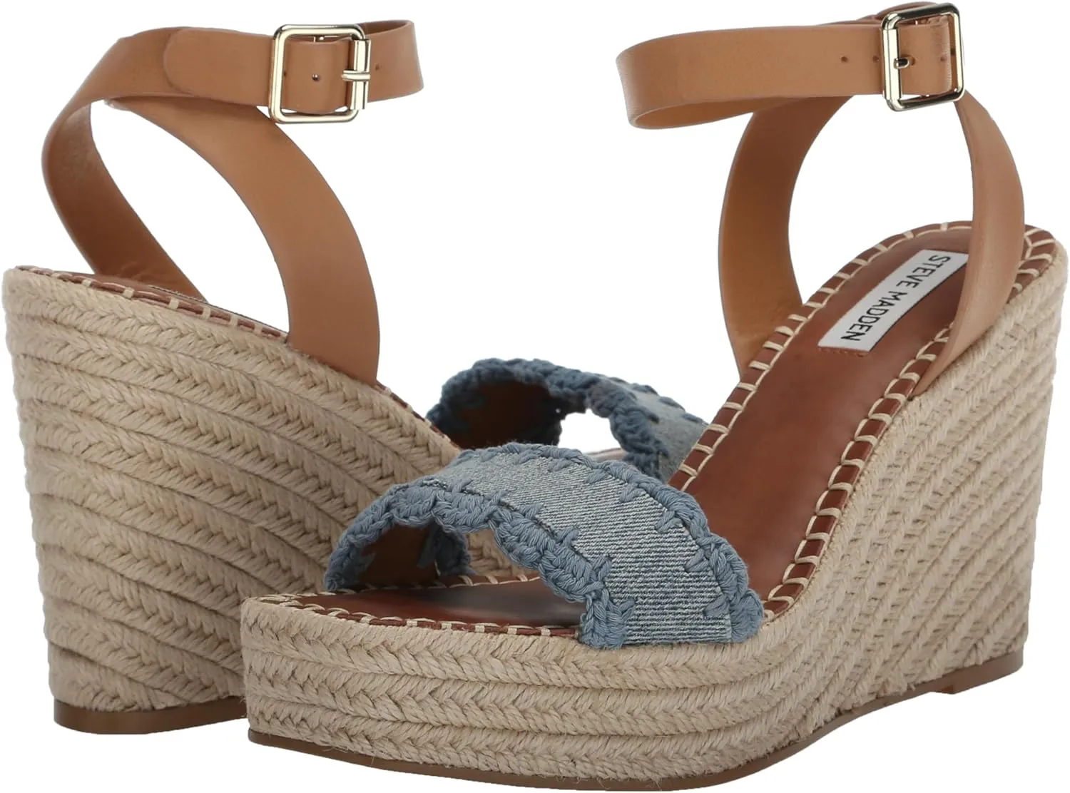 Steve Madden Women's Undone Wedge Sandal