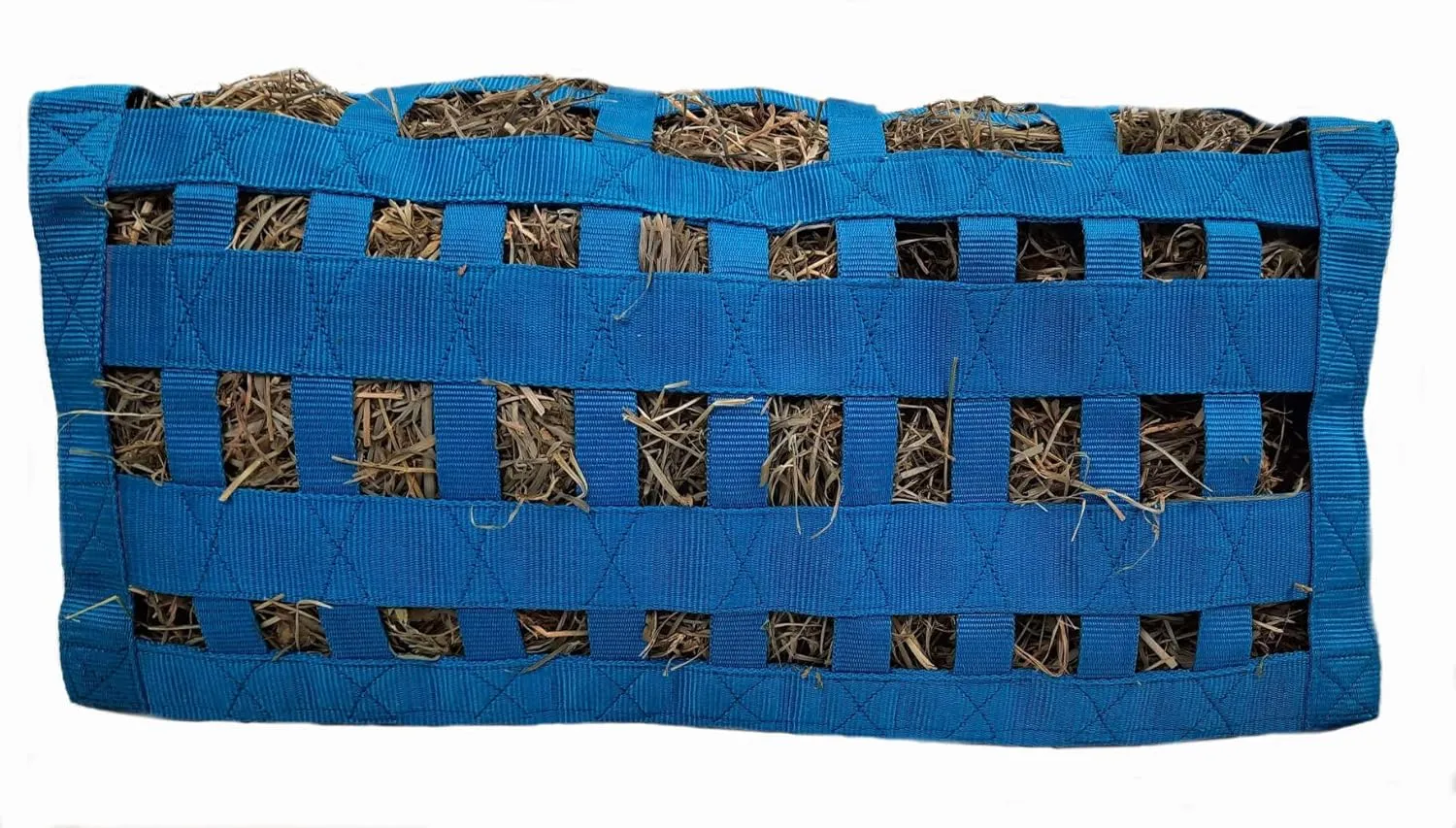 Supreme Slow Feed Top Load Hay Bag with Super Tough Bottom and 6 Month Warranty (Black and Pink)