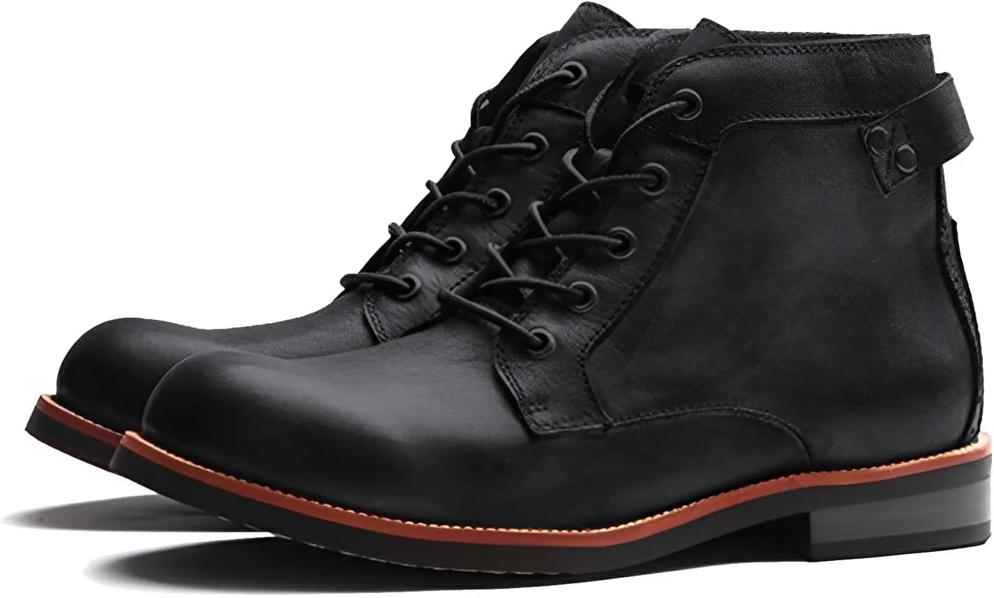 Tanner Shoes Mens Casual Boots Ankle Chukka Booties Oxford Leather Dress Boots