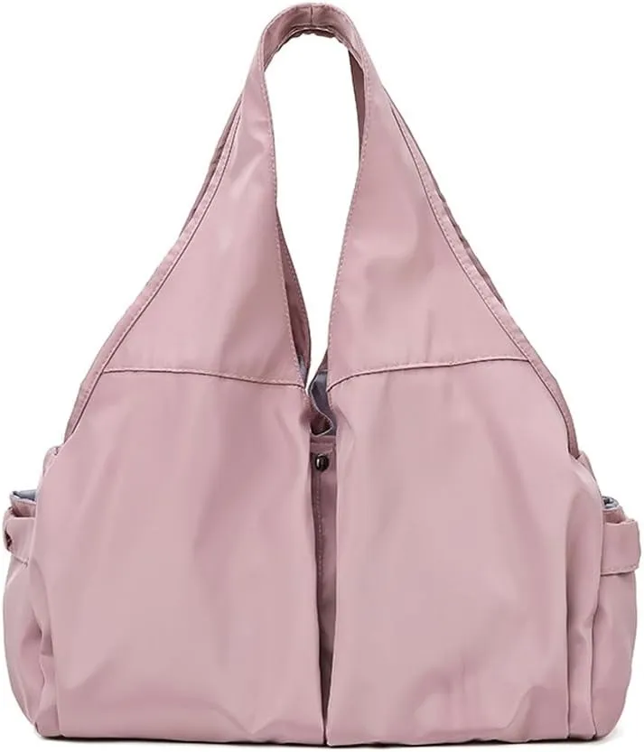 Tote Bag Waterproof Oxford Fabric Shoulder Bag with Lots of Pockets Large Capacity Suitable for Travel