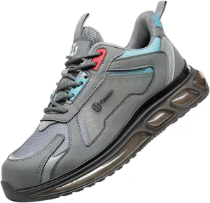 Unisex Steel Toe Shoes Safety Shoes, Anti-Smash & Puncture Work Shoes, Industry Construction Composite Toe Work Sneakers, Fashionable Safety Footwear, Soft Comfortable Breathable