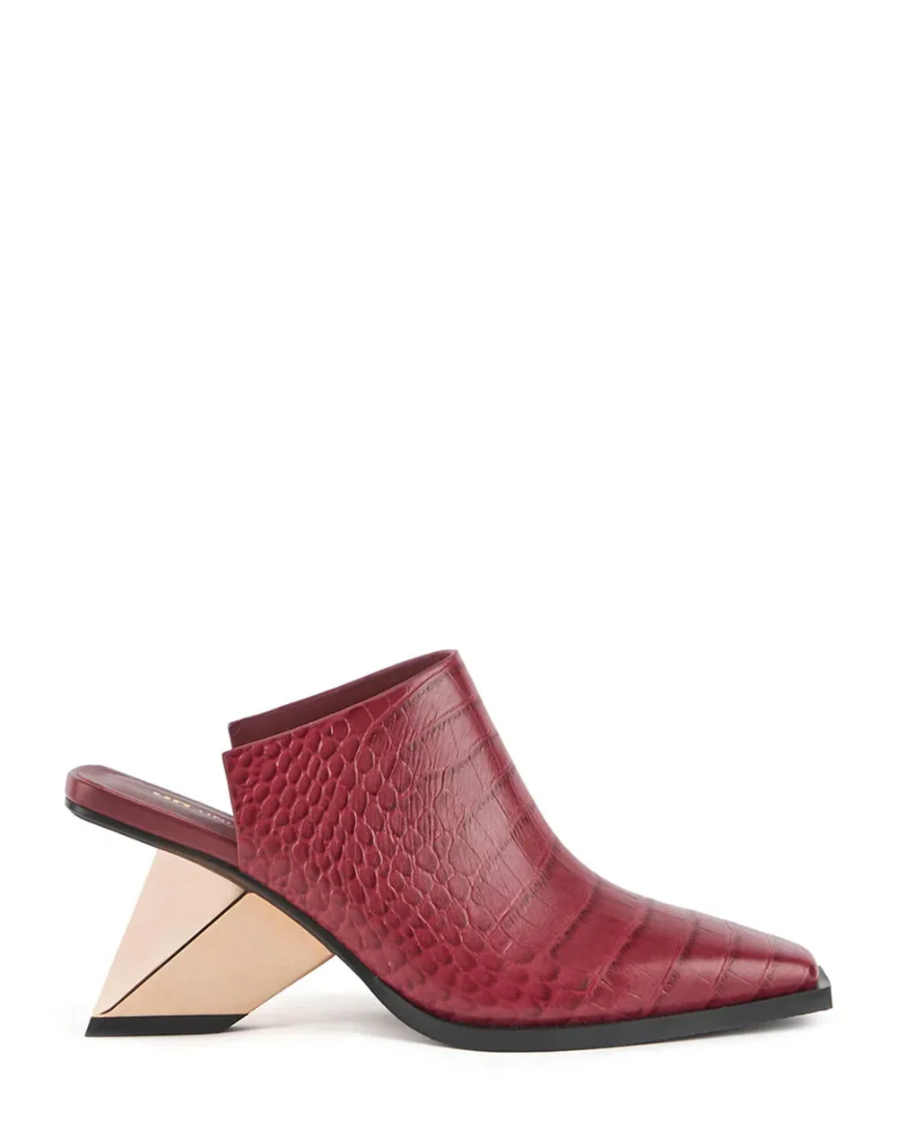 United Nude Rockit Mule ll Cranberry Leather