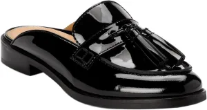 Vionic Womens Reagan Mule Black Patent Clog - 6.5