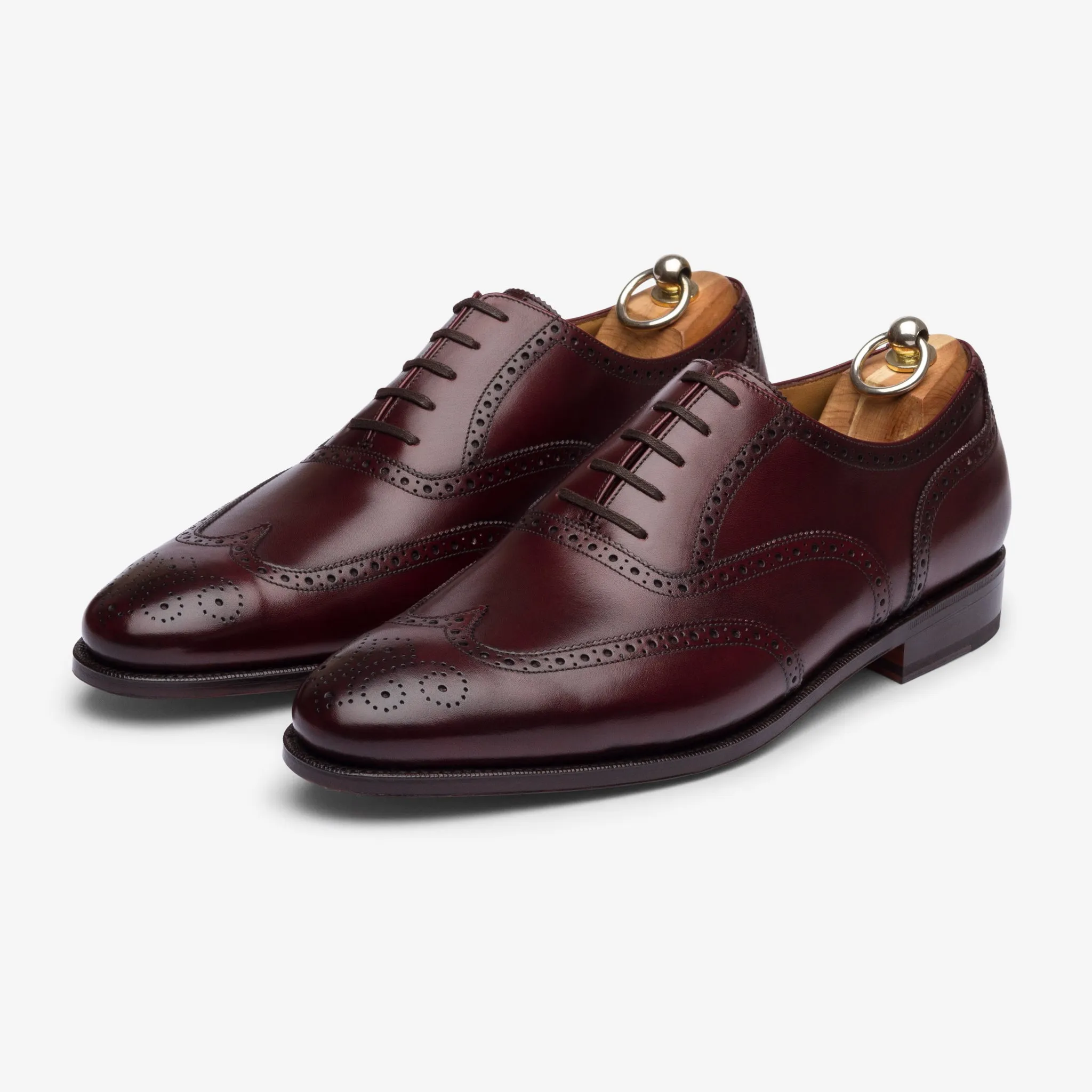 Wingtip Oxford - Burgundy - Zip Last