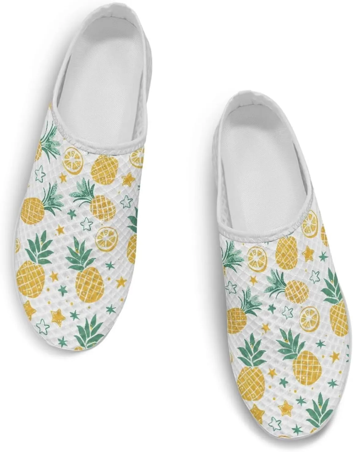 Women's Half Shoes Mules Slip On Sneakers Fashion Comfortable Casual Slippers Walking Vacation Shoes