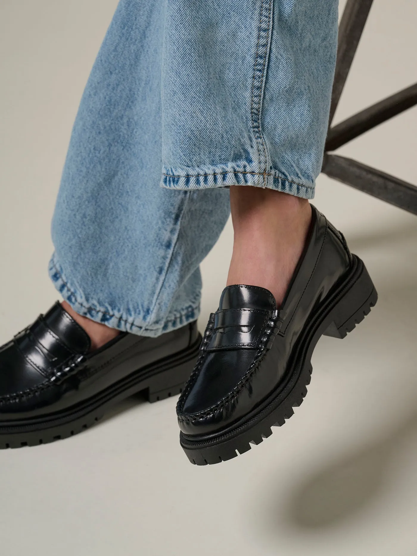 Women's style The Brigitte - Black polido