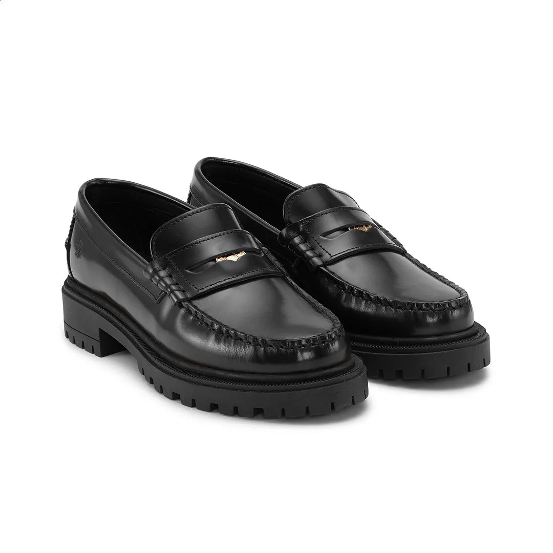 Women's style The Brigitte - Black polido