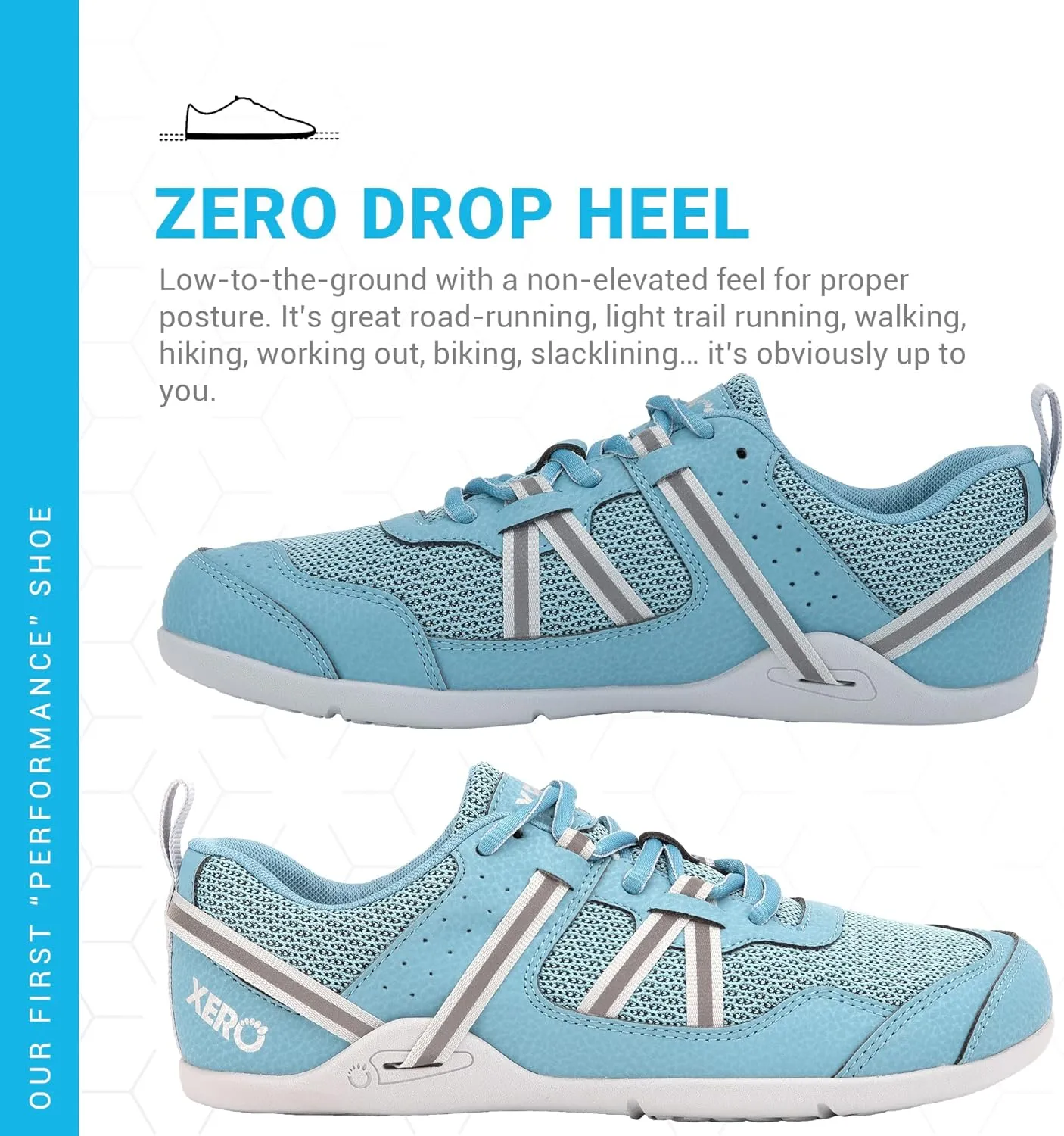 Xero Shoes Women’s Prio Barefoot Athletic Sneaker