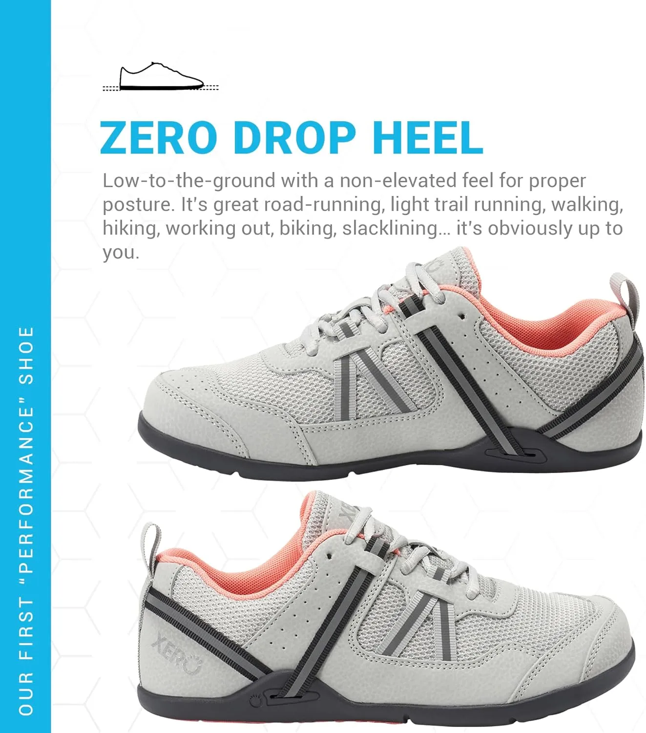 Xero Shoes Women’s Prio Barefoot Athletic Sneaker