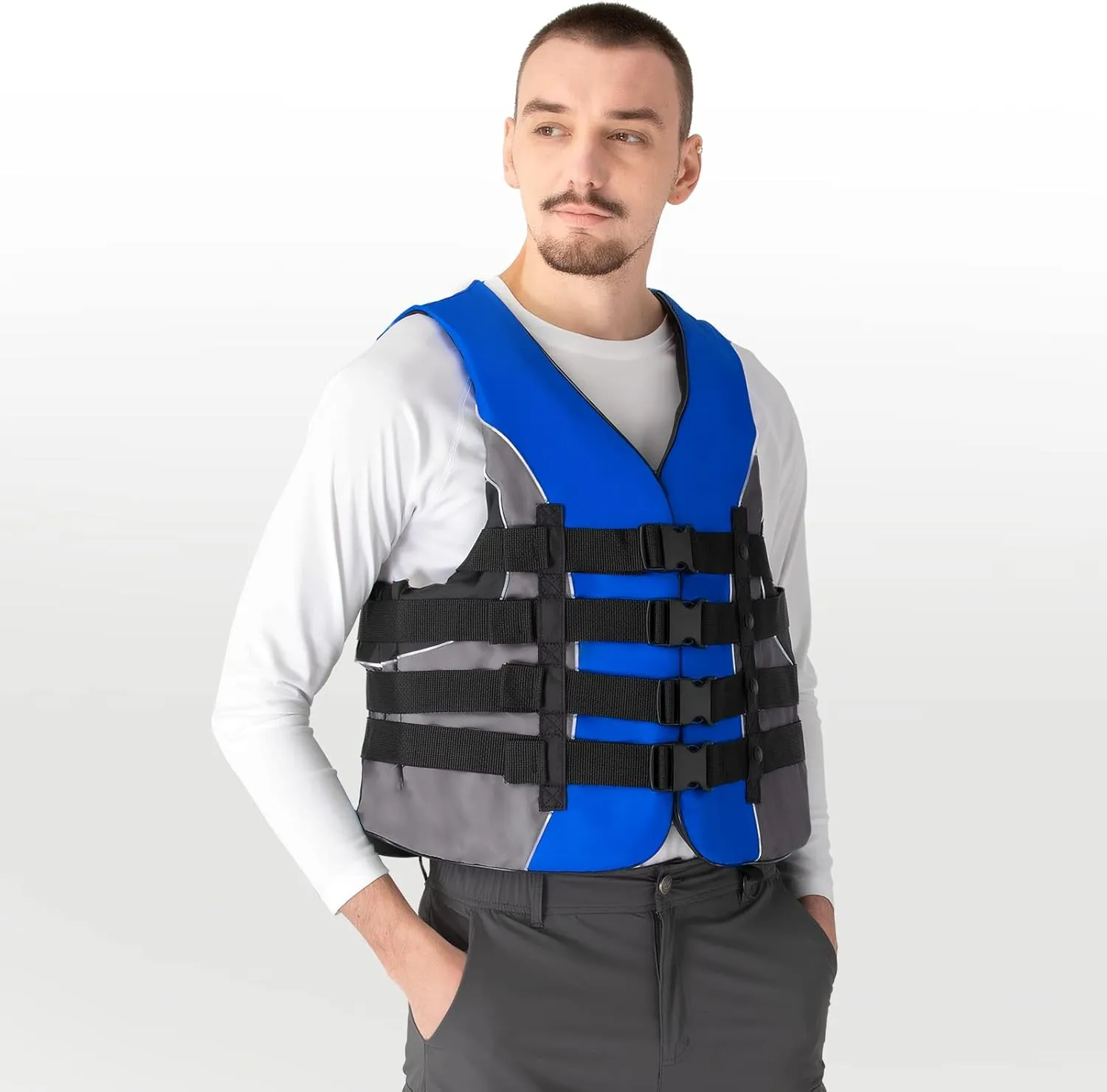 XGEAR Adult USCG Life Jacket Water Sports Life Vest